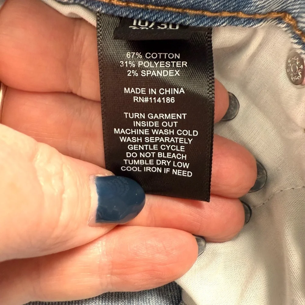 Frye Stevie Wash High-Rise Straight Leg Jeans NWT